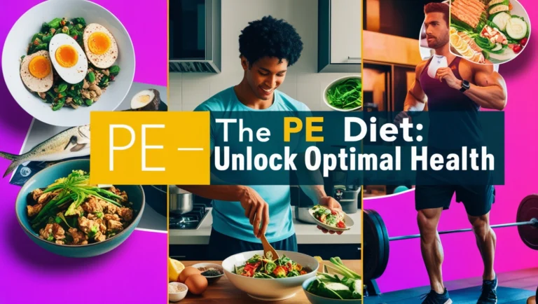 The PE Diet: A Revolutionary Approach to Optimal Health and Wellness